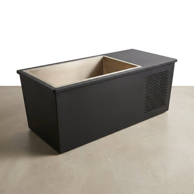 Cold Plunge Tub Engineered for Rapid Cooling, 316L Stainless Steel Basin, Side-Chiller, Whisper-Quiet Operation