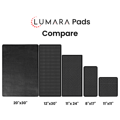 Lumara Pads - 9 sizes and variations