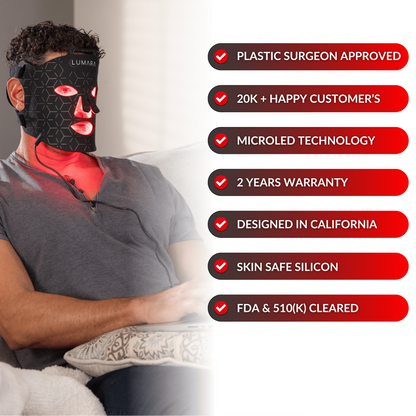 VISO Red Light Therapy Mask | FDA 510(k) Cleared