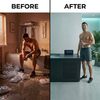 PolarEdge Monolith X Integrated Cold Plunge — Before & After