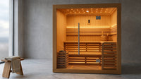 Solstice Elite Horizon Indoor Sauna — Lifestyle