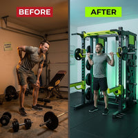 VulcanPrime SMX 900 Counterbalanced Smith Machine — Before & After