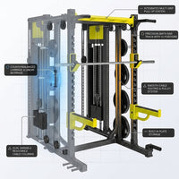 VulcanPrime SMX 900 Counterbalanced Smith Machine — How It Works