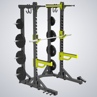 Counterbalanced Smith Machine Engineered for Elite Training, 11-Gauge Steel Frame, Dual Cable Columns, Linear Bearings