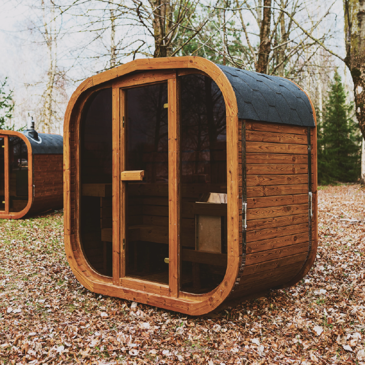 Mande MW16 Sauna ThermoWood Outdoor Sauna - Premium Outdoor Relaxation Experience