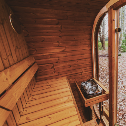 Mande MW16 Sauna ThermoWood Outdoor Sauna - Premium Outdoor Relaxation Experience