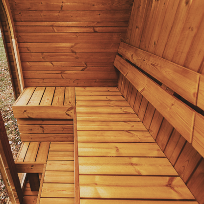Mande MW16 Sauna ThermoWood Outdoor Sauna - Premium Outdoor Relaxation Experience