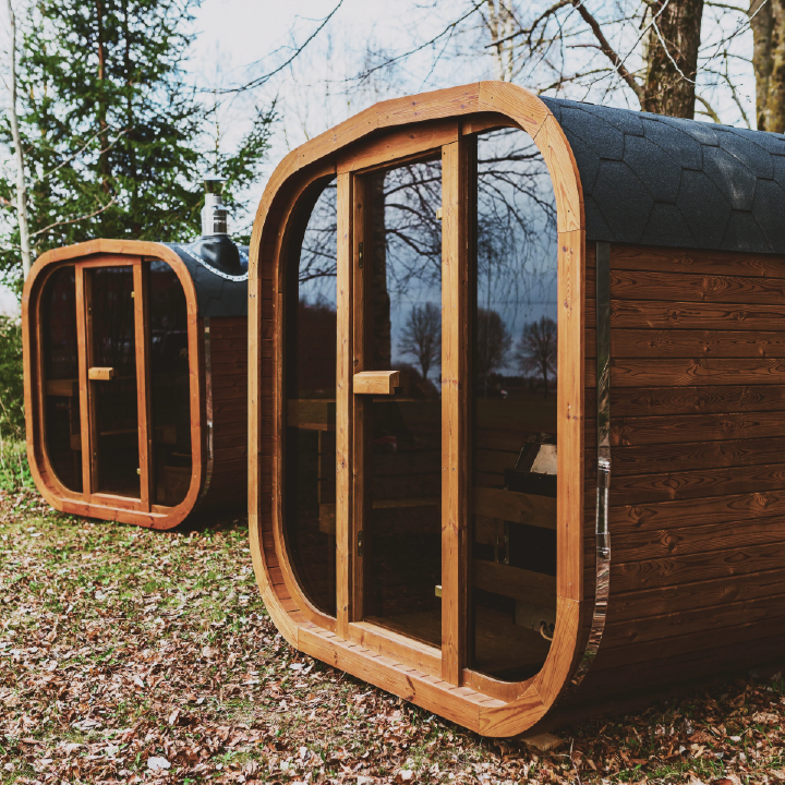 Mande MW16 Sauna ThermoWood Outdoor Sauna - Premium Outdoor Relaxation Experience