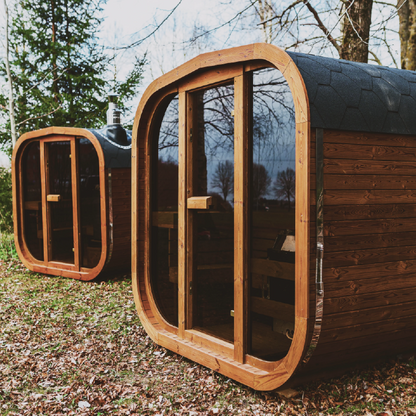 Mande MW16 Sauna ThermoWood Outdoor Sauna - Premium Outdoor Relaxation Experience