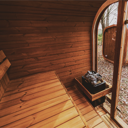 Mande MW16 Sauna ThermoWood Outdoor Sauna - Premium Outdoor Relaxation Experience