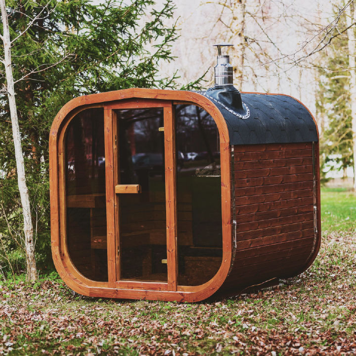 Mande MW16 Sauna ThermoWood Outdoor Sauna - Premium Outdoor Relaxation Experience